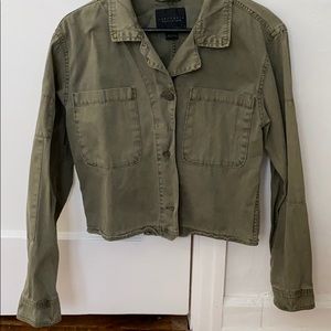 Sanctuary military style crop jacket